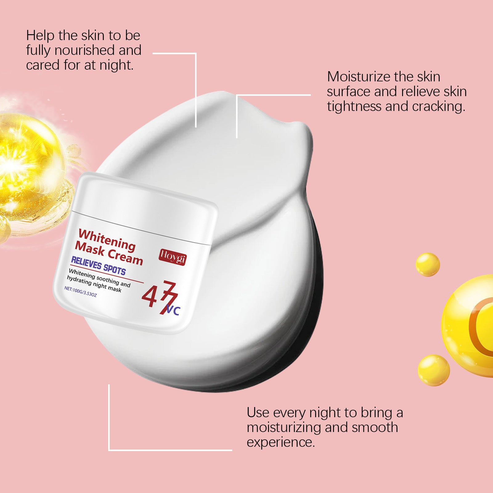 Moisturizing And Mild Facial Skin Hydrating Mask
