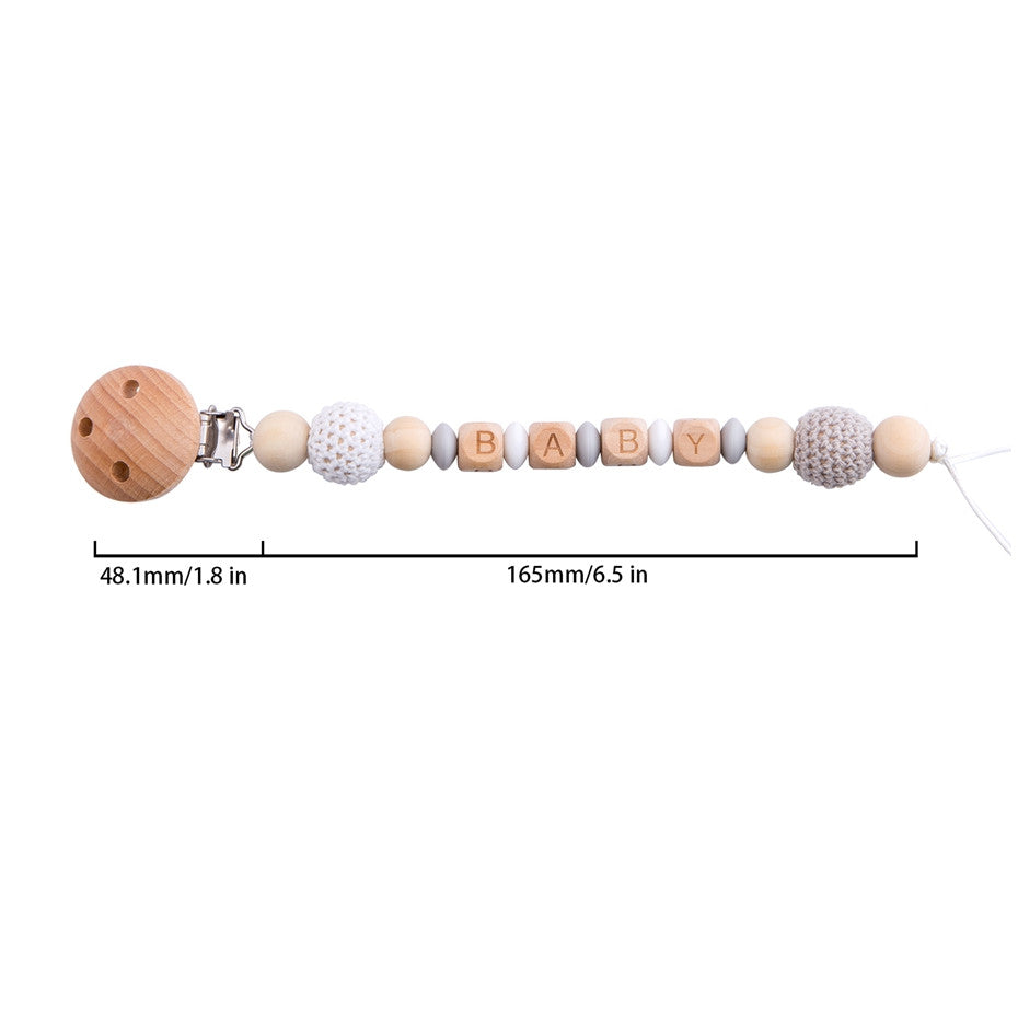 Baby Teethering Safety Wooden Toy