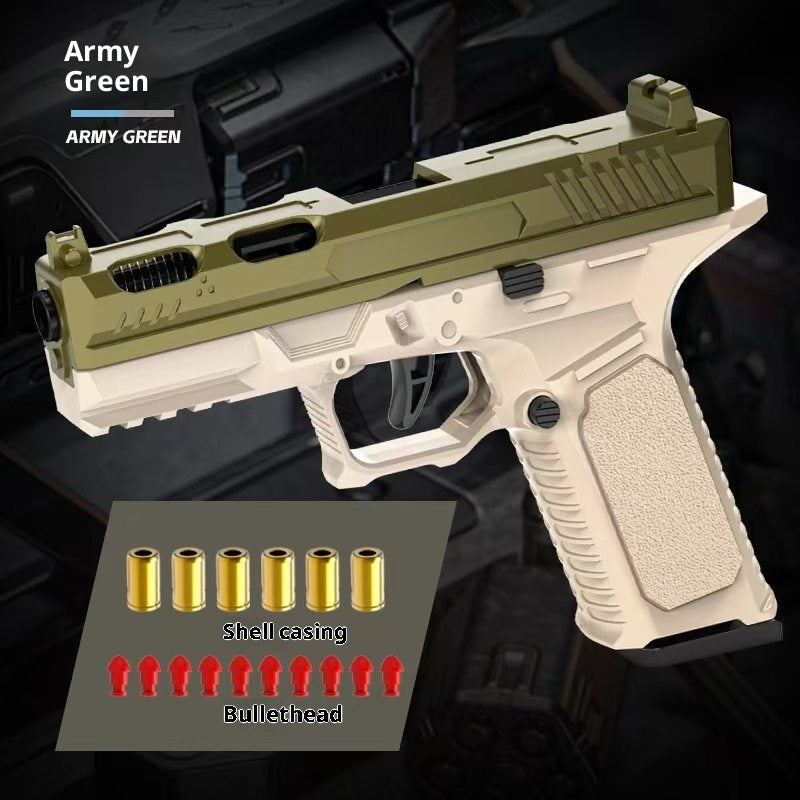 Automatic Loading Continuous Hair Throwing Shell Toy Gun
