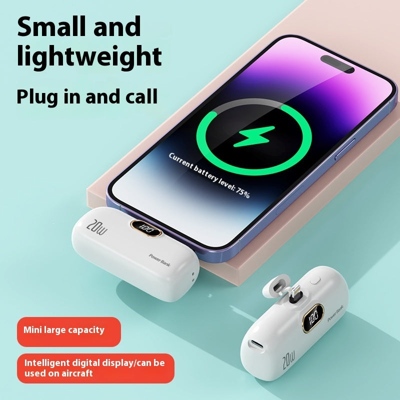 Mini-portable Small Capsule Power Bank