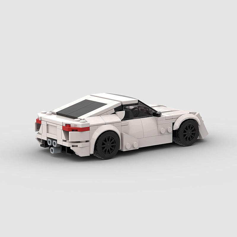 Children's DIY Sports Car Building Blocks Educational Assembled Toys