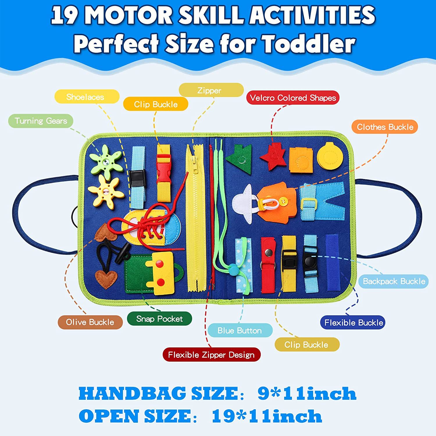 Felt Learning Board Educational Toys