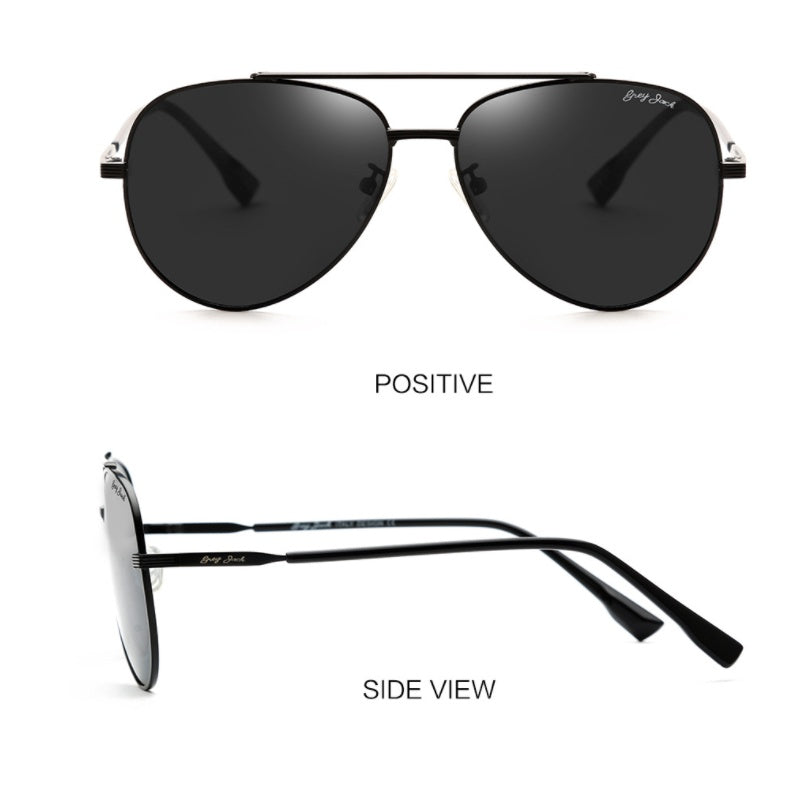 New Men's Polarized Metal Frame Sunshade Sunglasses