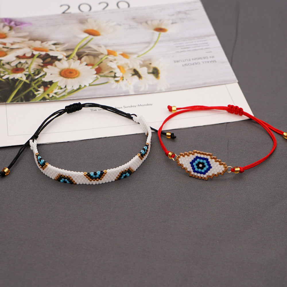 Women's Fashion Personality Pure Hand-woven Beaded Bracelet