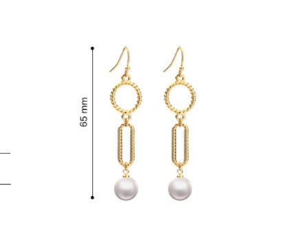 Pearl Earrings Temperament Long Earrings Small Jewelry