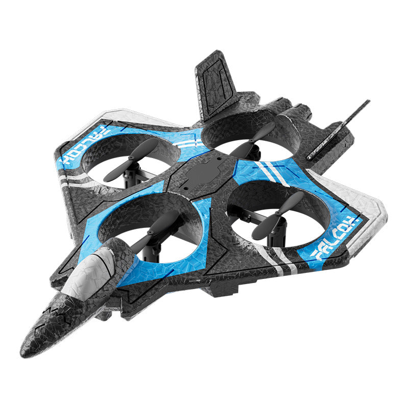 Drop-resistant Foam Gravity Glider Special Effect Colorful Light Four-axis UAV Unmanned Aerial Vehicle