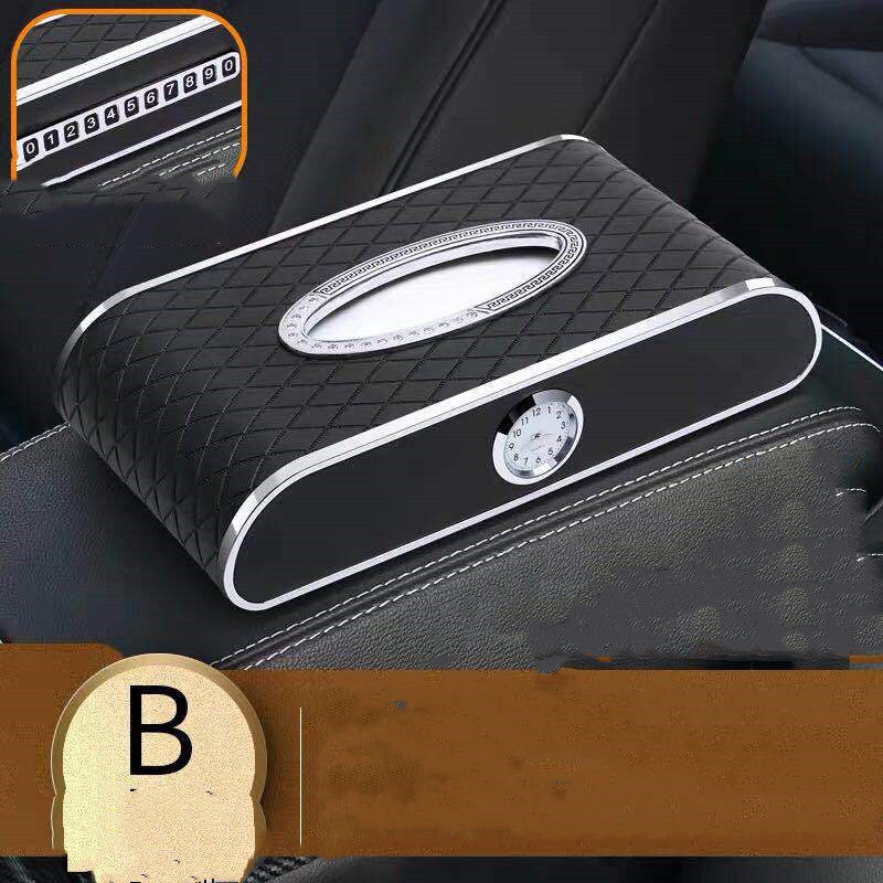 Car Tissue Box Pumping Car Creative Car Interior
