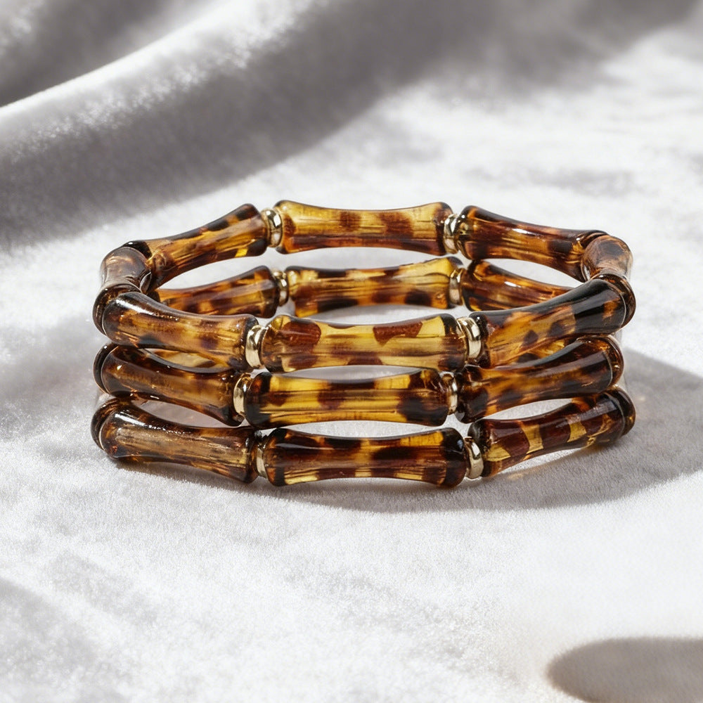 Bamboo Niche Retro Beaded Bracelet For Women
