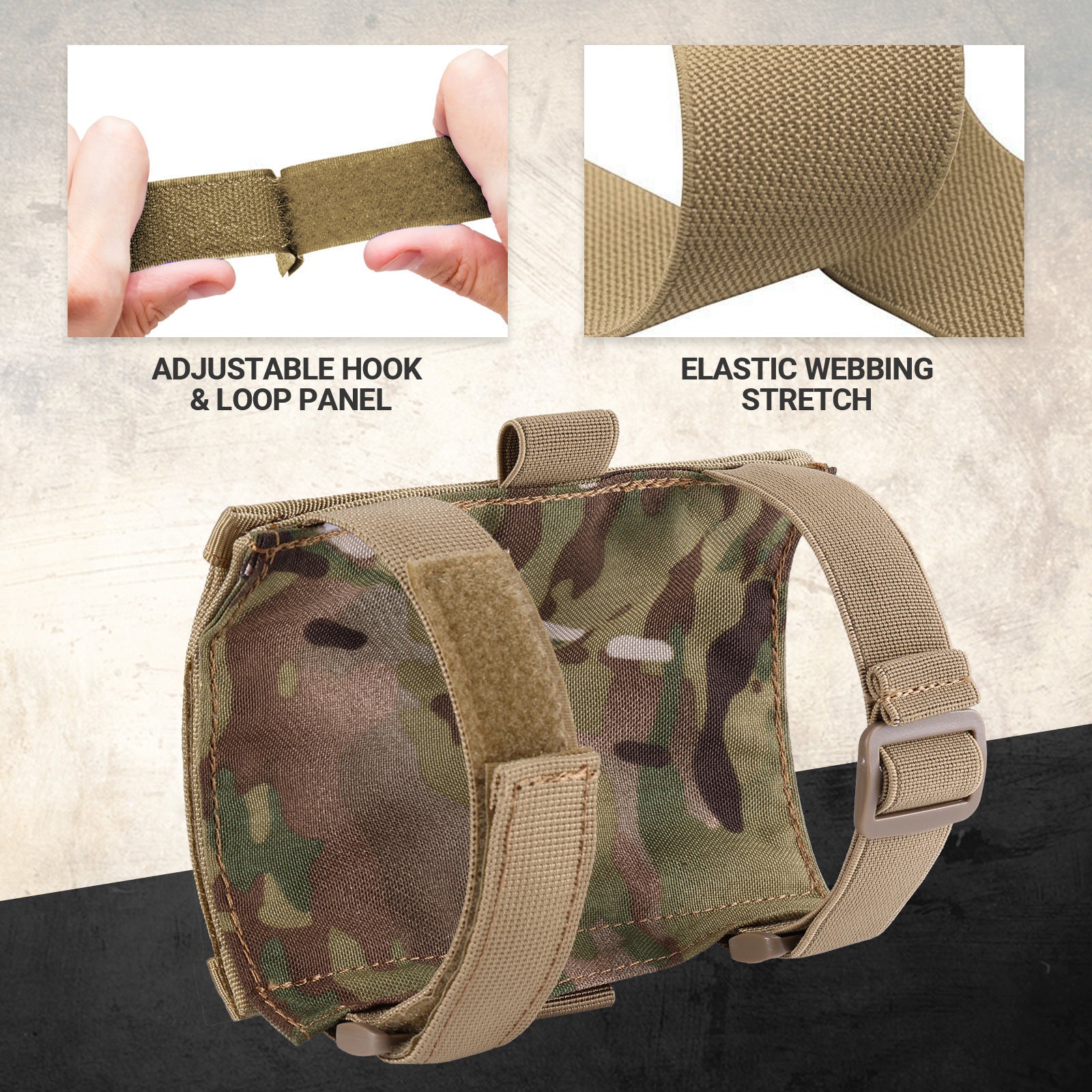Climbing Camping And Hiking Arm Utility Vest With Storage Pockets