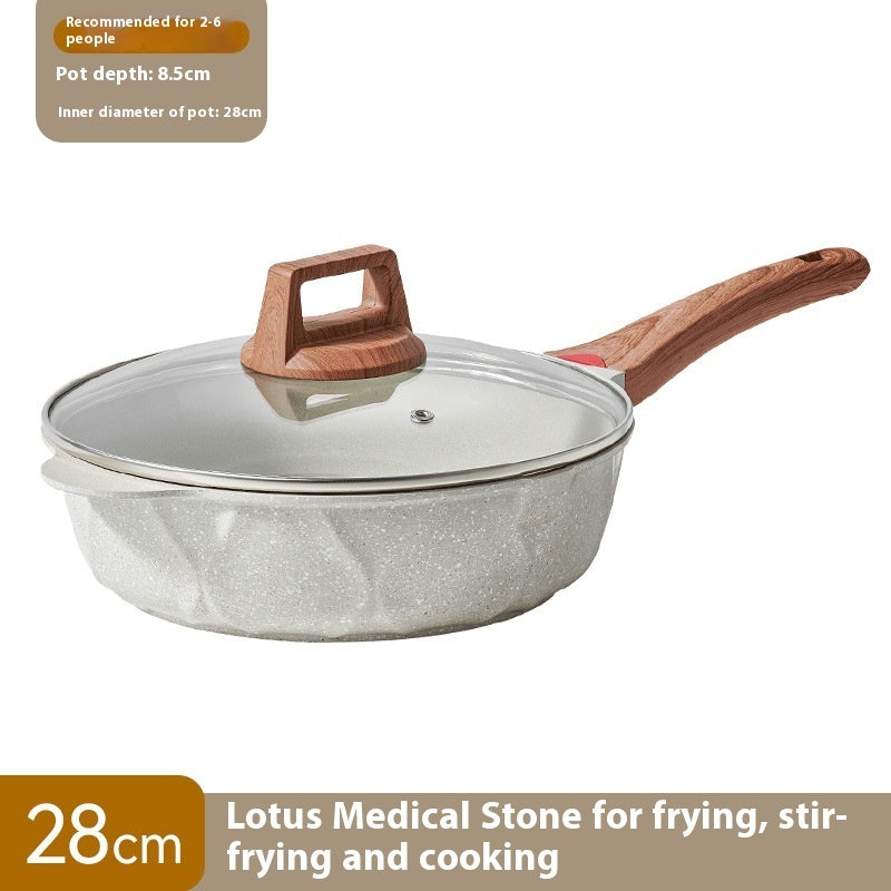 Household Non-stick Binaural Stew Pot
