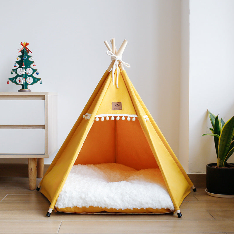 Upgraded Version Four Seasons Pet Cat Dog Tent