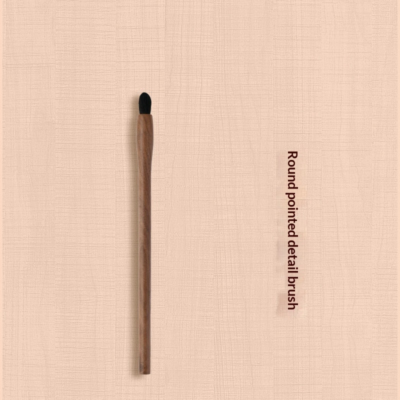 H Set Brush Vintage Soft Black Walnut Makeup Brush