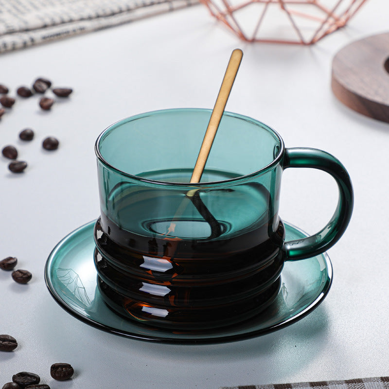 Environmental Protection High Borosilicate Glass Tea Cup Household Water Cup