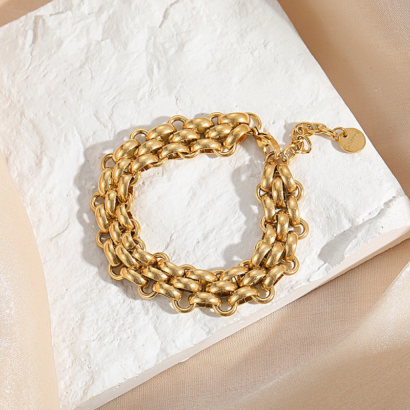 Women's Statement Vintage Fashion Link Bracelet