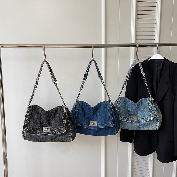 Summer New Fashion Chain Bag Large Capacity Shoulder Messenger Bag