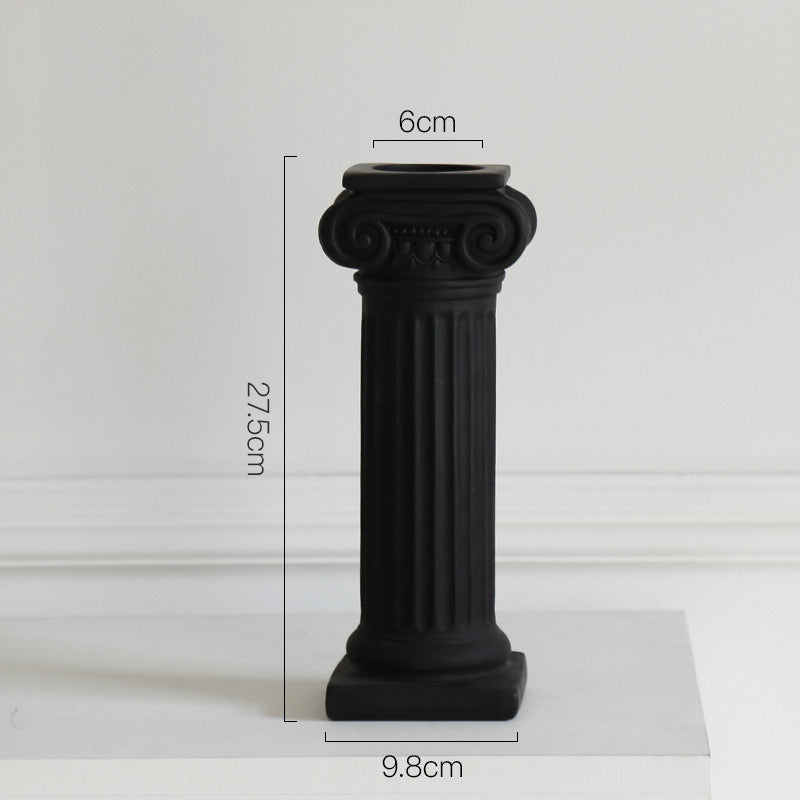 Ancient Greek Ionian Roman Column Aroma Candle Holder