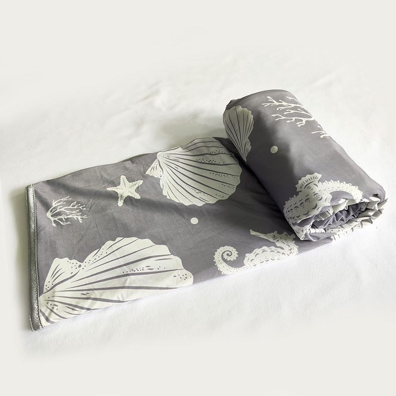 Women's Fashion Printed Cold Blanket
