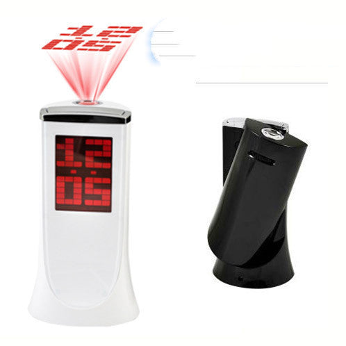 Three Groups Of Alarm Mute Time Projection Electronic Alarm Clock Creative