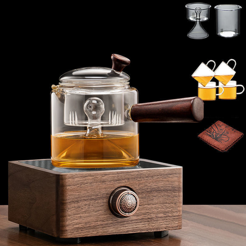Electric Ceramic Stove Tea Maker Teapot Set Thickened Glass Household