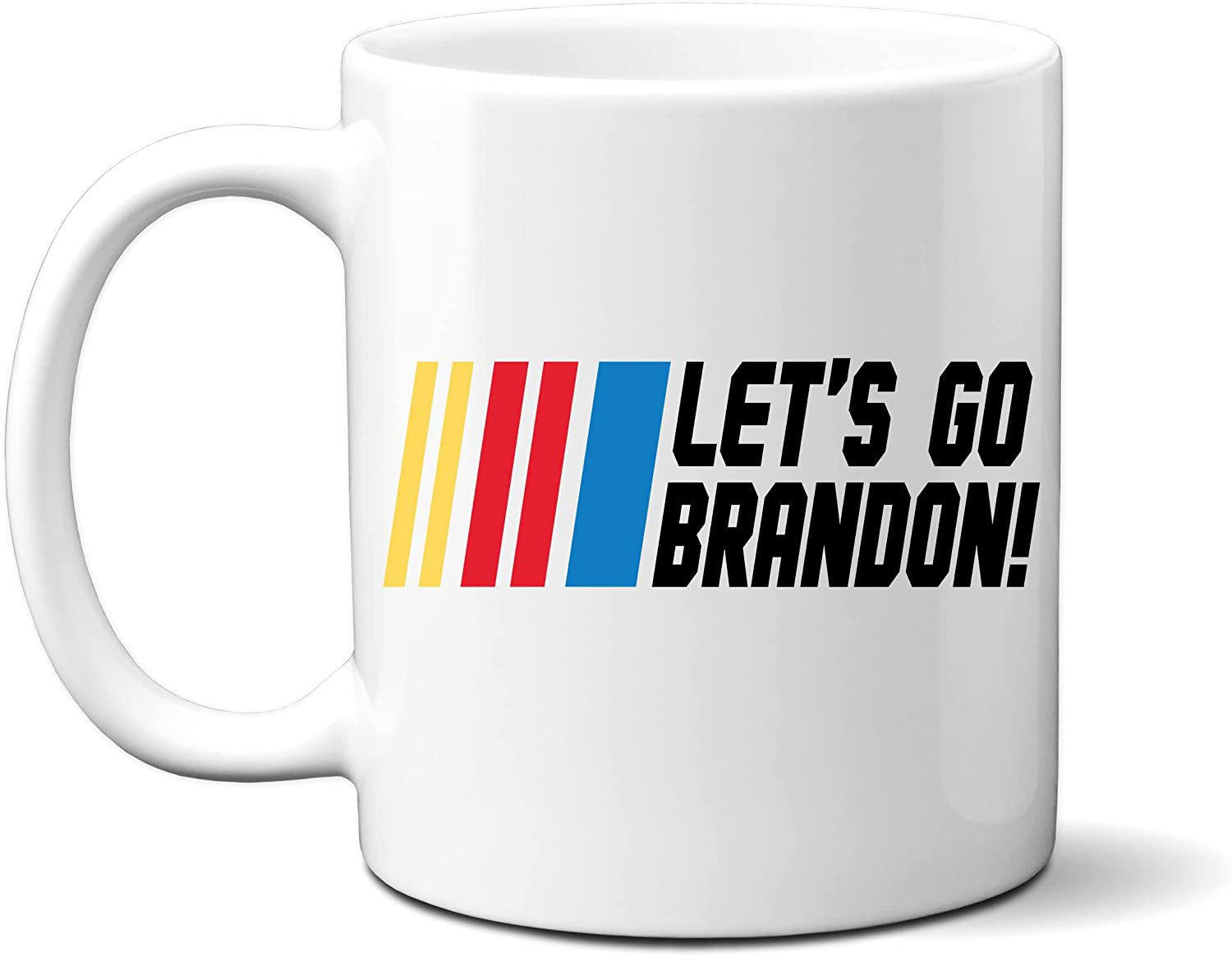 Let's Go Brandon Ceramic Coffee Mark Cup Tea Water Cup English