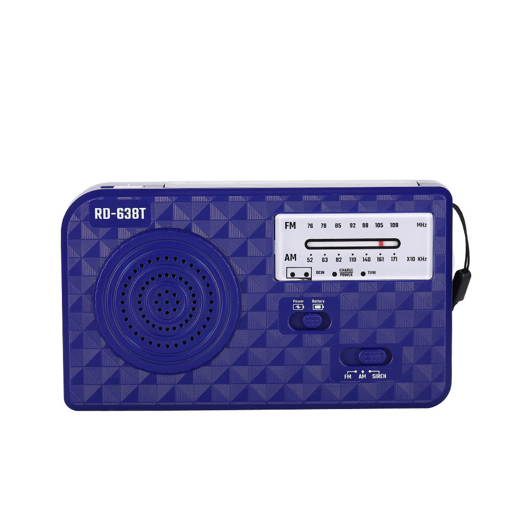 Hand-cranked Radio Solar Multifunctional Mobile Phone Charging