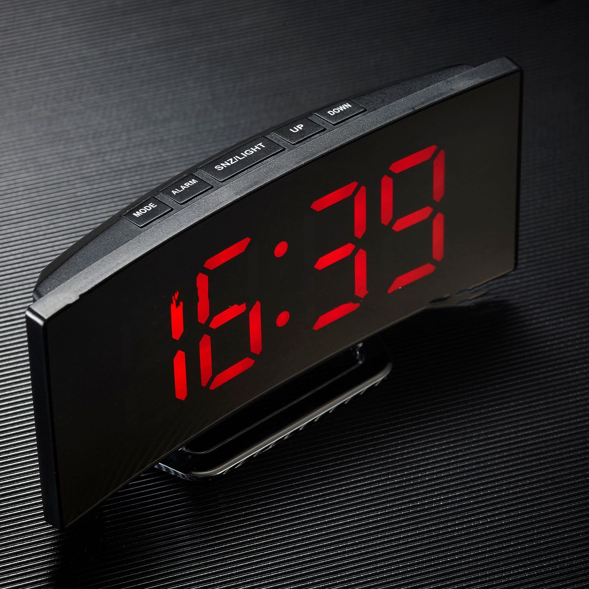 Creative Digital LED Mirror Bedside Electronic Alarm Clock