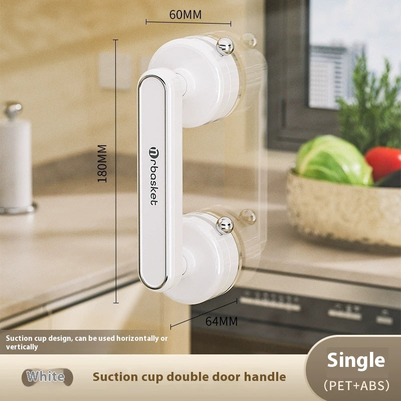 Bathroom Home Sliding Door Suction Cup Door Handle