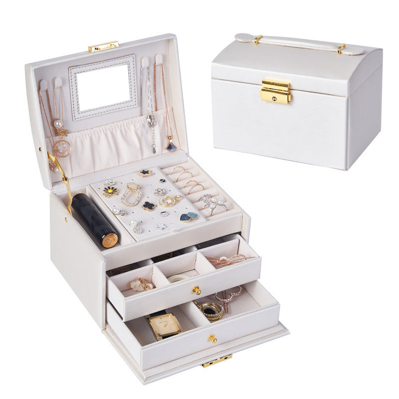 Multi-layer Drawer Jewelry Box Large Capacity Storage