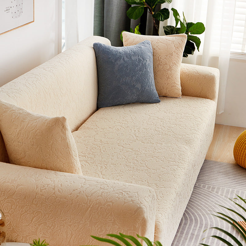 All-inclusive Universal Four Seasons Universal Sofa Cover Thick Solid Color
