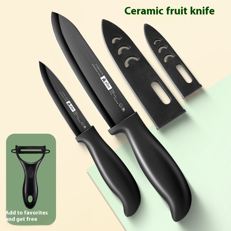 Household Kitchen Grinding-free Ceramic Fruit Knife