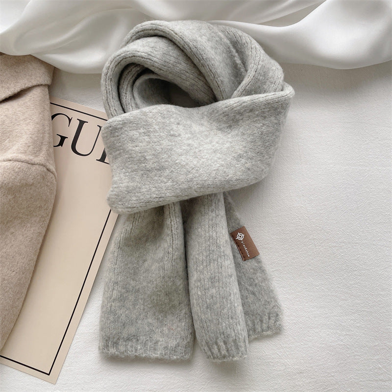 Romantic Versatile Scarf In Bright White Tones