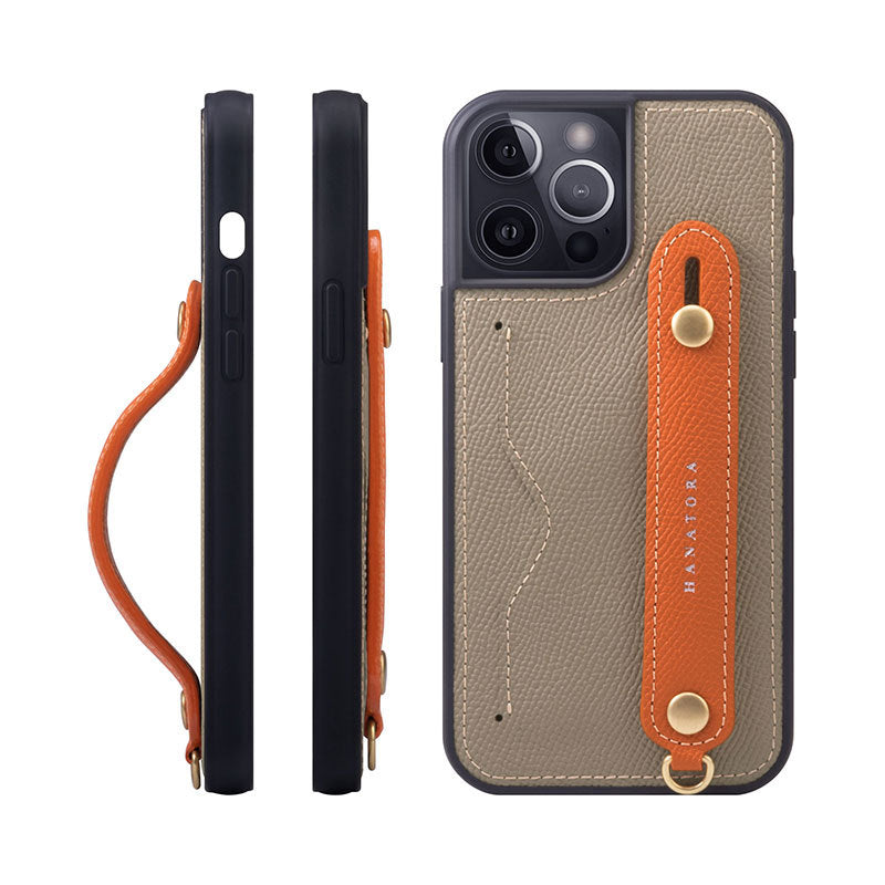 First Layer Cowhide Suitable For IPhone16 Phone Case With Bracket