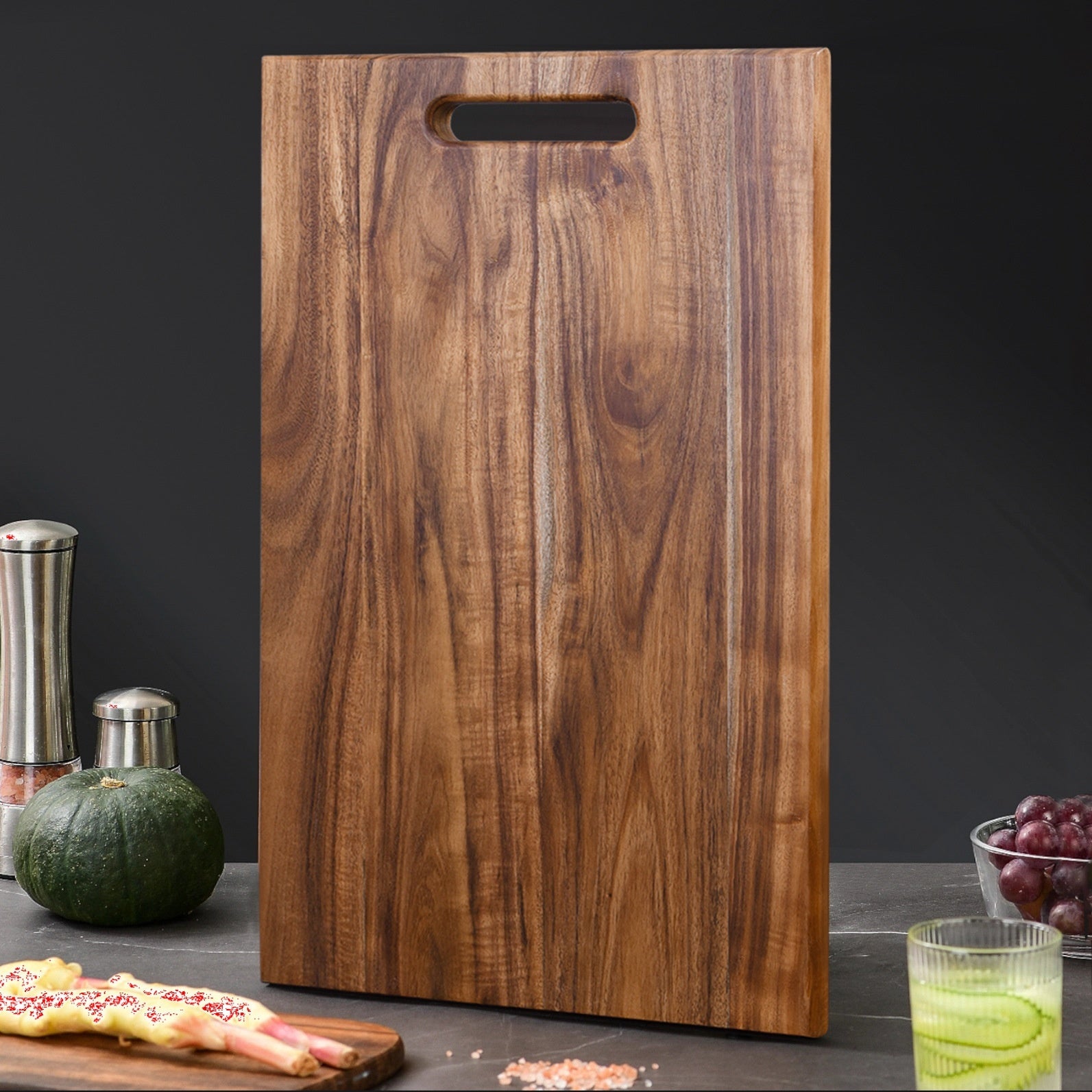 Square Acacia Mangium Large Simplicity Chopping Board Steak Cutting Household