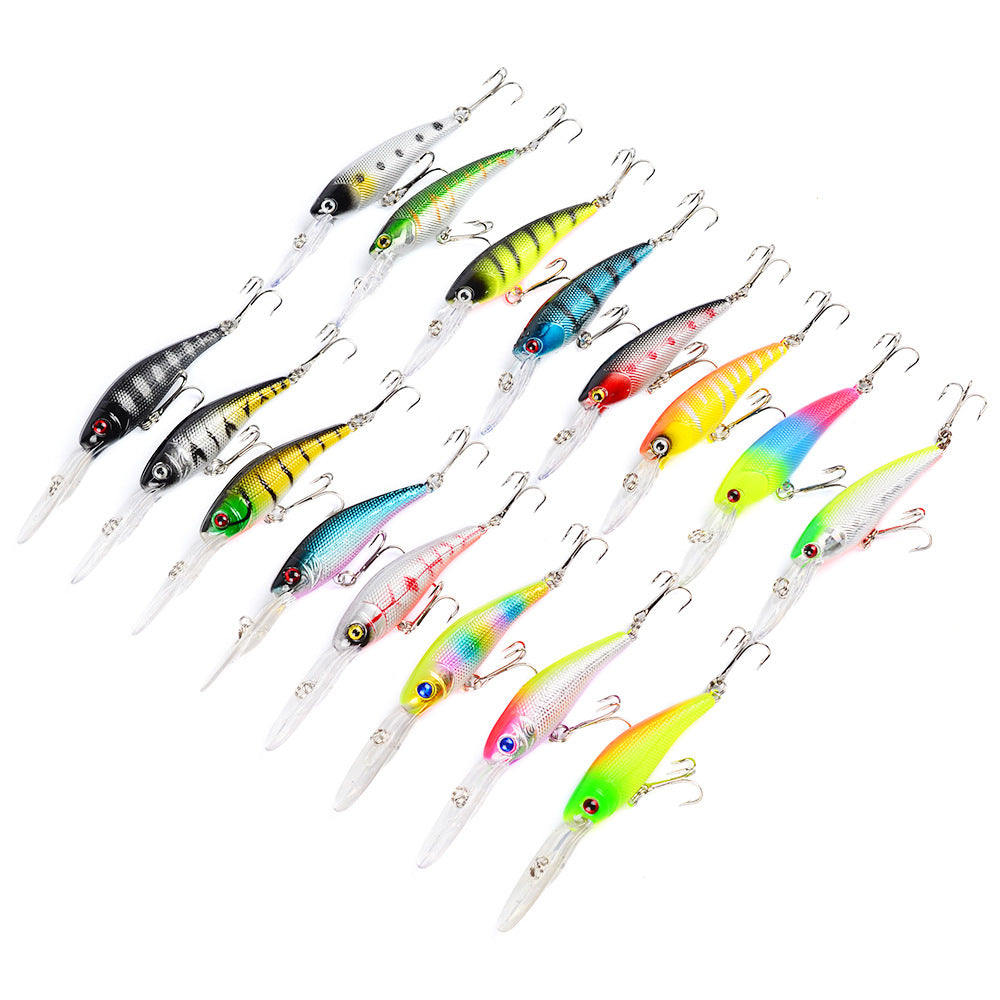 16pc Hybrid Mino Lure Lure Suit DWMI020