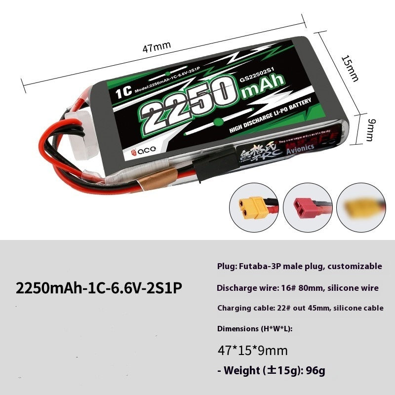 4PKS T10J 18SZ 14SG LIFE 2250mAh 66V Lithium-iron Battery
