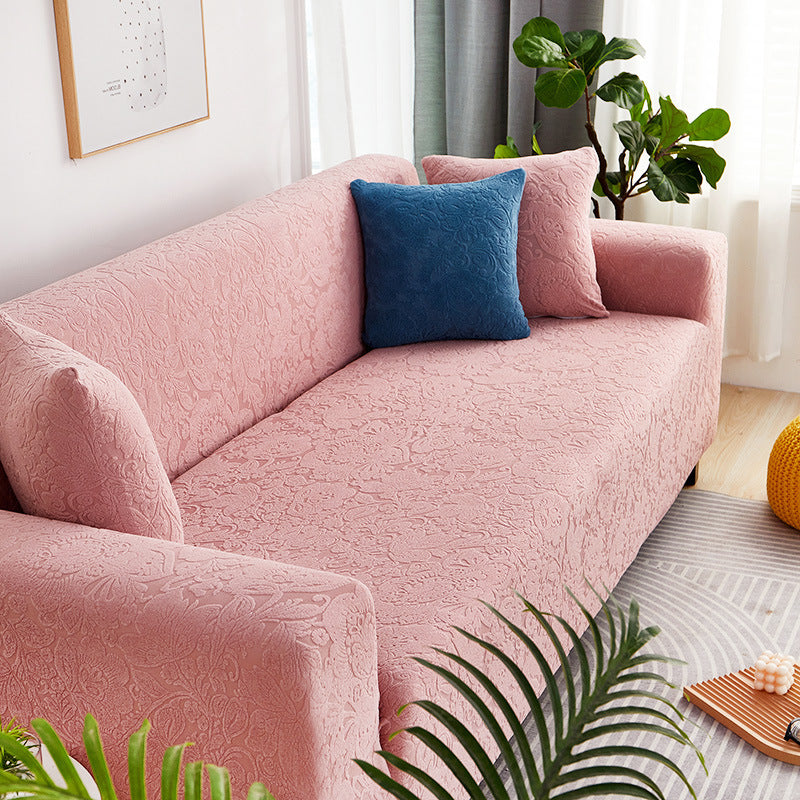 All-inclusive Universal Four Seasons Universal Sofa Cover Thick Solid Color