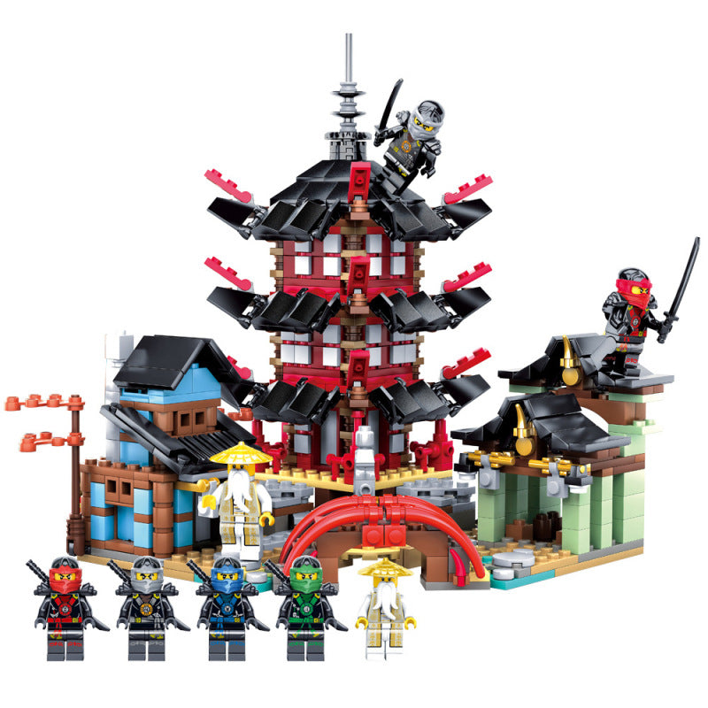 Assembled Building Block Model Children's Toy