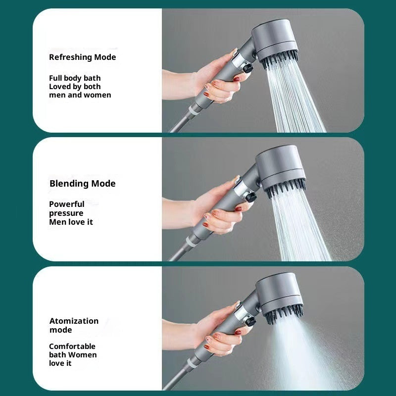 Supercharged Strong Filter Bathroom Water Heater Lotus Seedpod Flower Drying Set