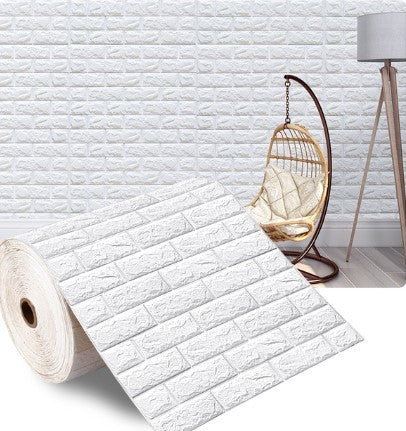 Wallpaper Self Adhesive Bedroom Brick Background Wall Decoration Three-dimensional