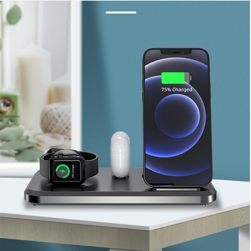 Double Folding Multifunctional Three-in-one Wireless Charger