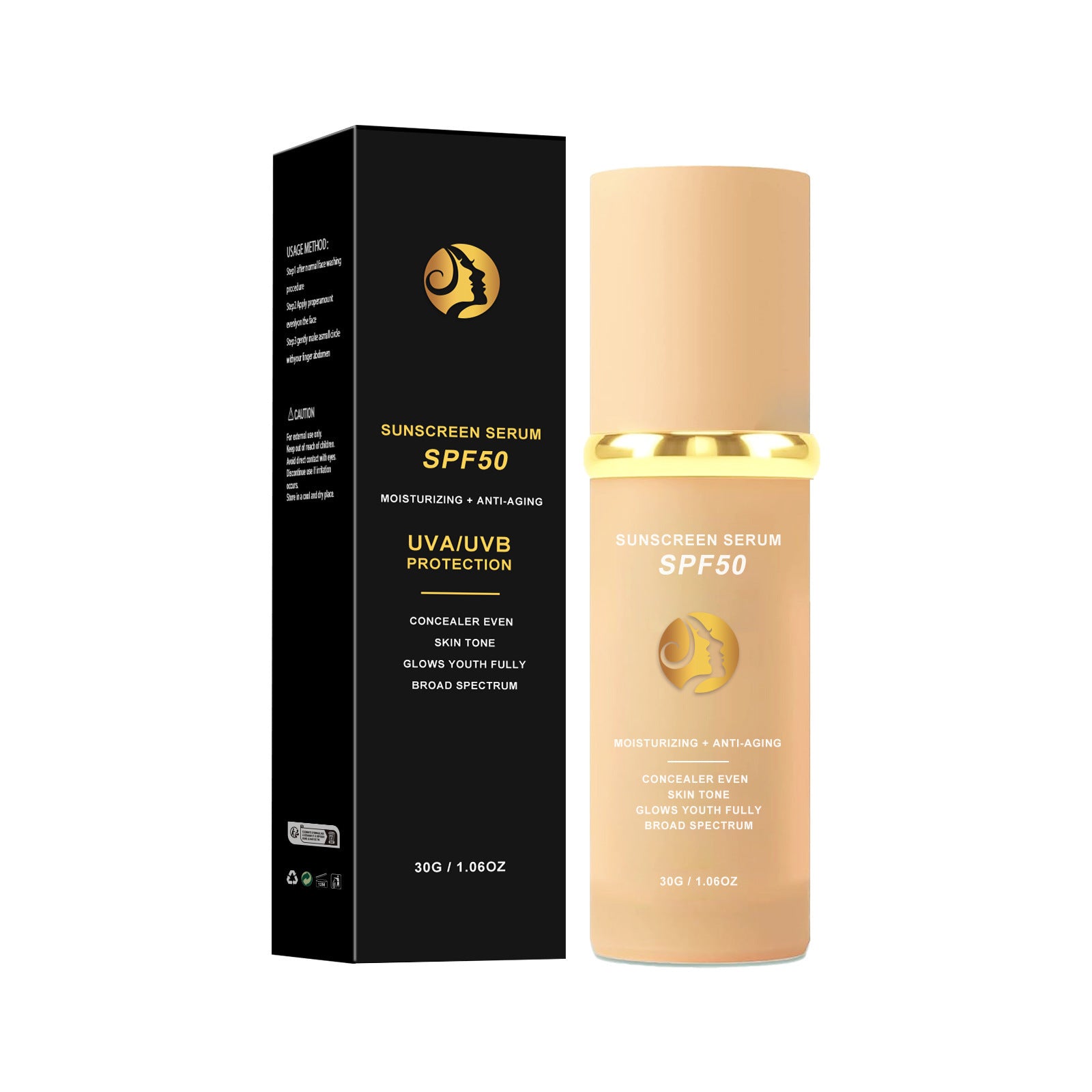 Brightening Skin Color Naturally Moisturizing Concealing Foundation