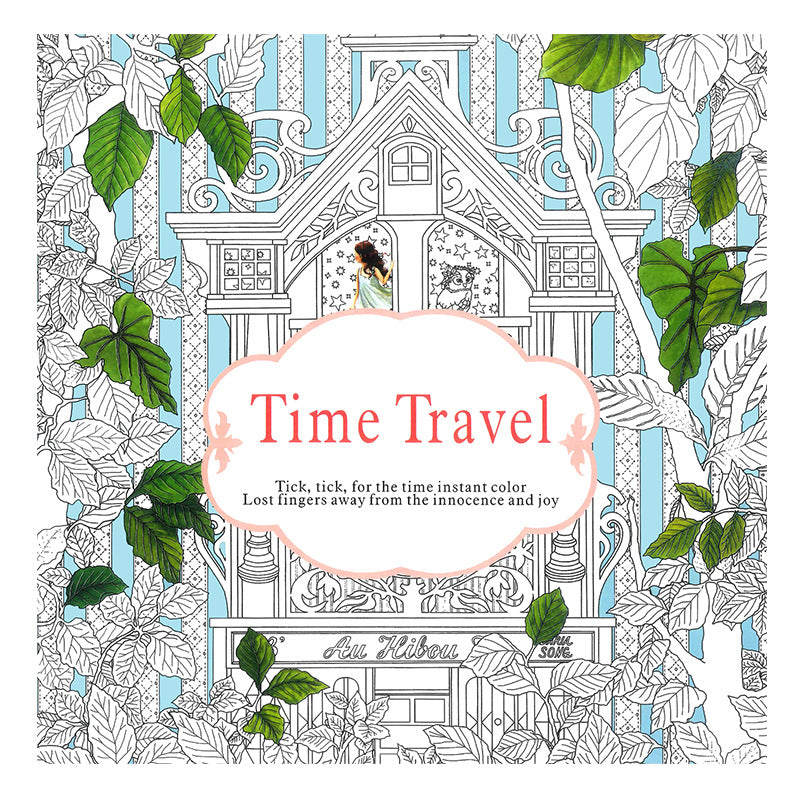 Secret garden coloring book