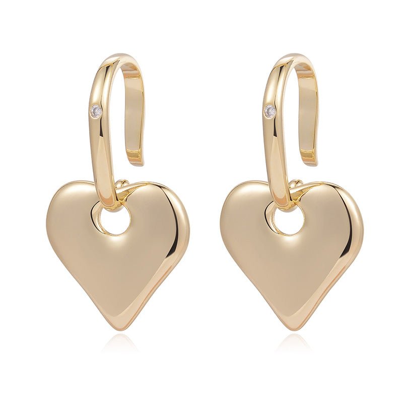 Fashion Metal Irregular Pop Earrings