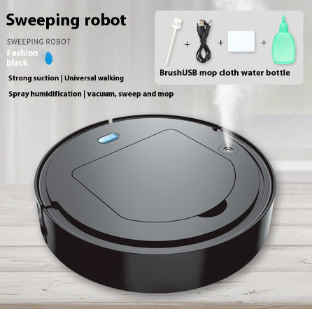 Robot balayeur sans fil intelligent 3-en-1 pour le nettoyage de la poussière