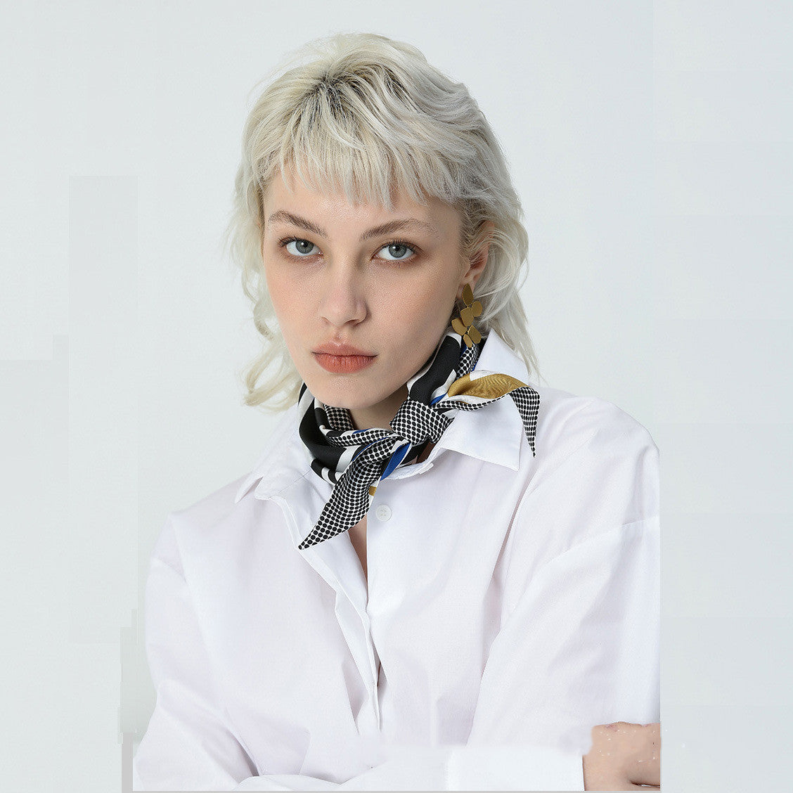 Spring ladies silk scarves