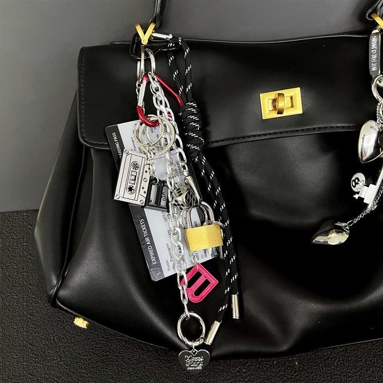 Fashion Chain Decorative Keychain Pendant Lanyard