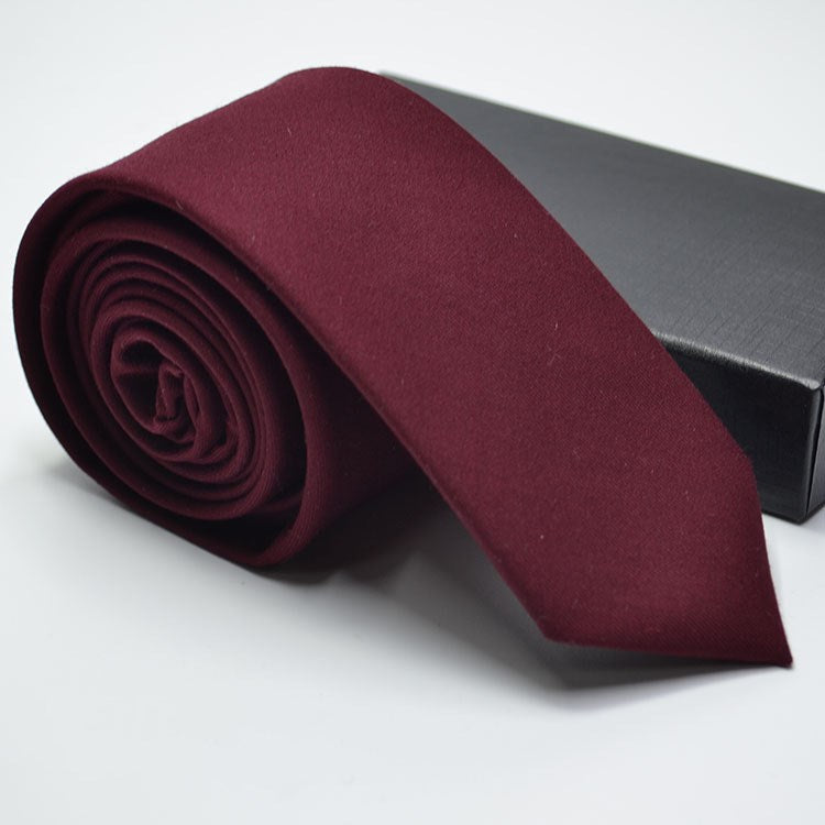 Wedding dress tie imitation wool plaid striped tie