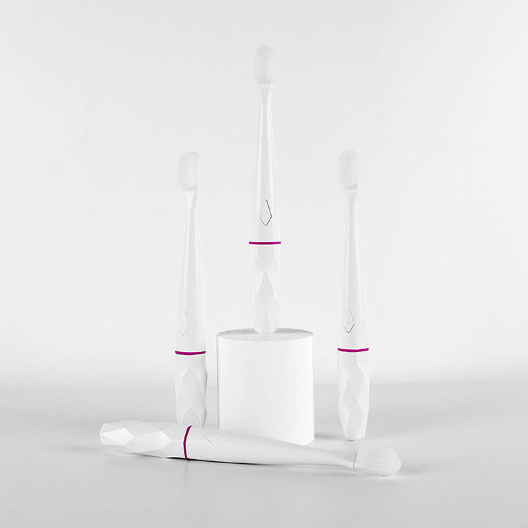 Blue Light Emitting Electric Toothbrush Cleaning Care