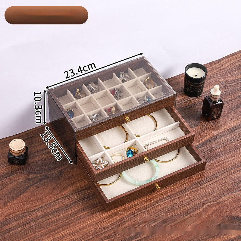 Multi-layer Jewelry Box High-grade Exquisite Necklace