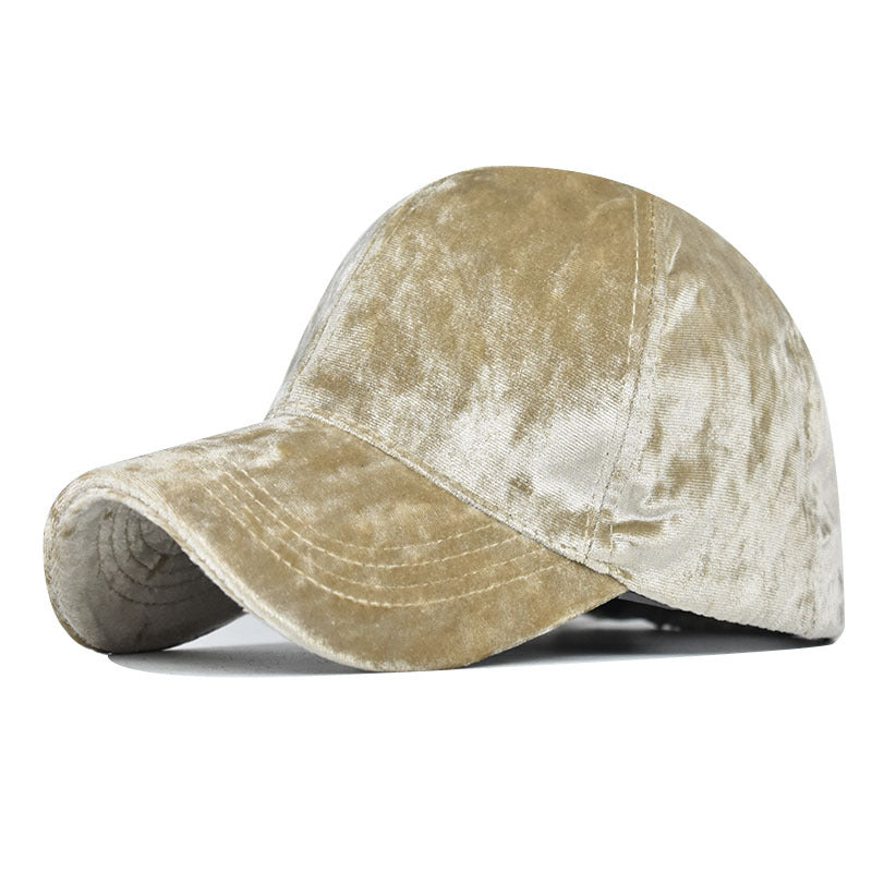 Hat Women Fashion Visor Chenille Baseball Cap